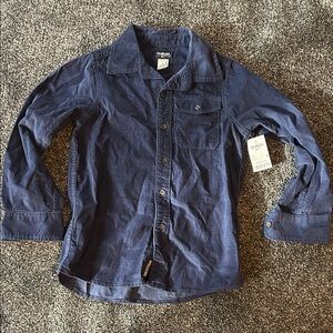 OshKosh B'gosh boys Blue  Button Down Shirt